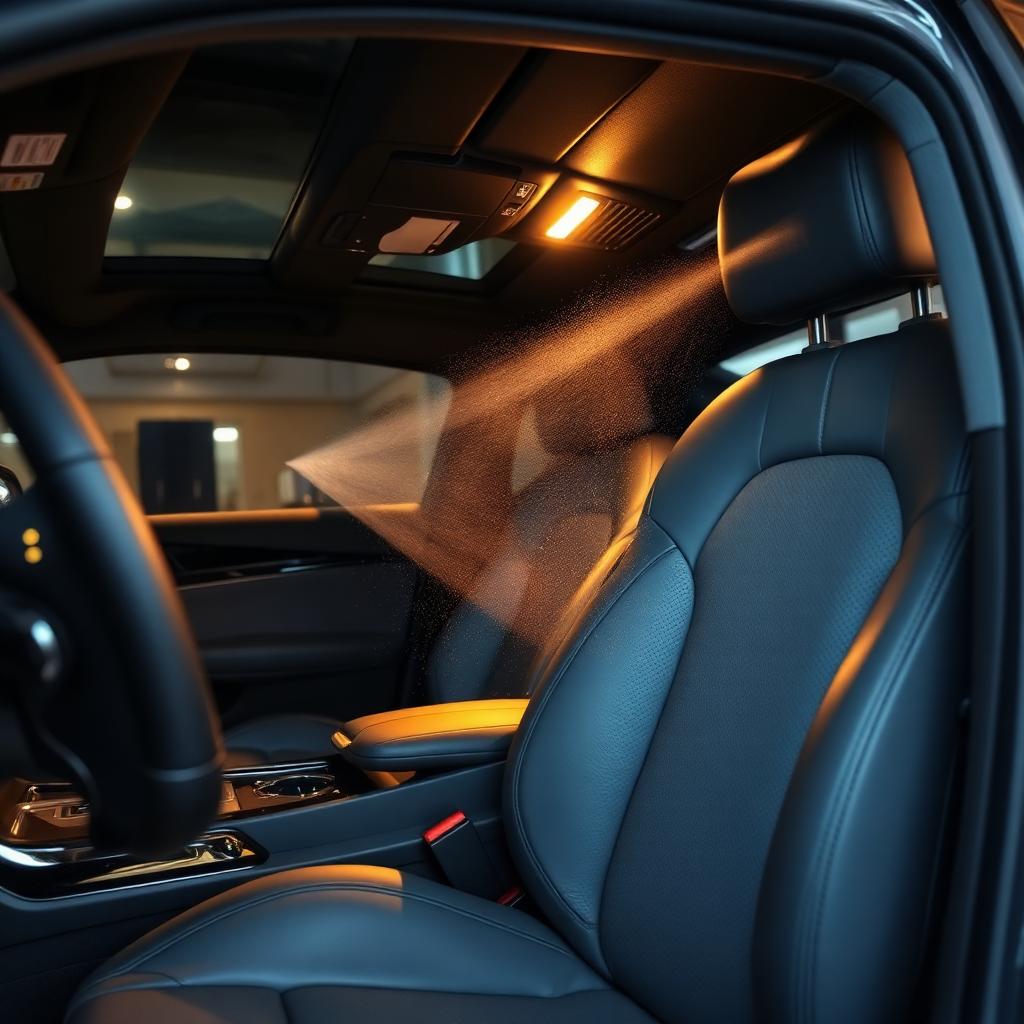 Interior steam cleaning